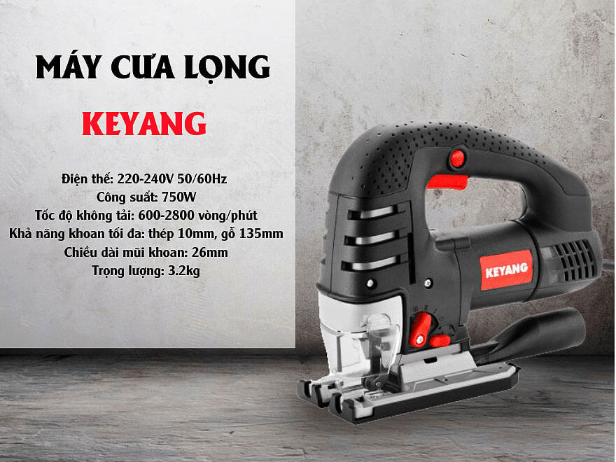 Máy cưa lọng Keyang JS135-750V Máy cưa lọng Keyang JS135-750V