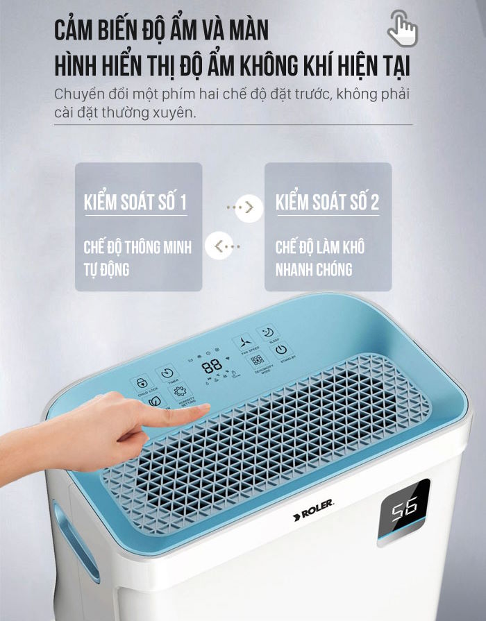 Tính năng tiện lợi và an toàn Roler RD-1120F