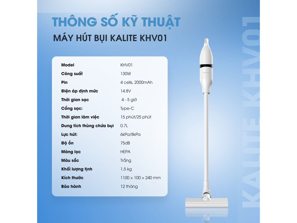 Máy hút bụi có lực hút lớn Máy hút bụi