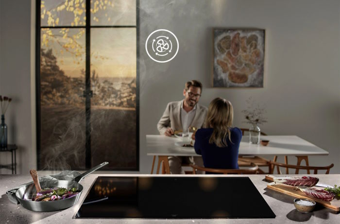 Chế độ tuần hoàn khí – Linh hoạt và tiết kiệm chi phí lắp đặt Máy hút mùi