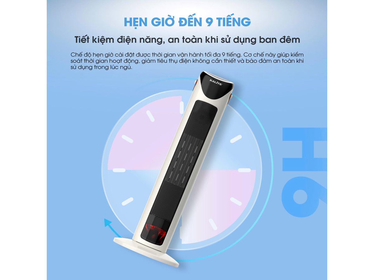 Máy sưởi gốm Kalite  