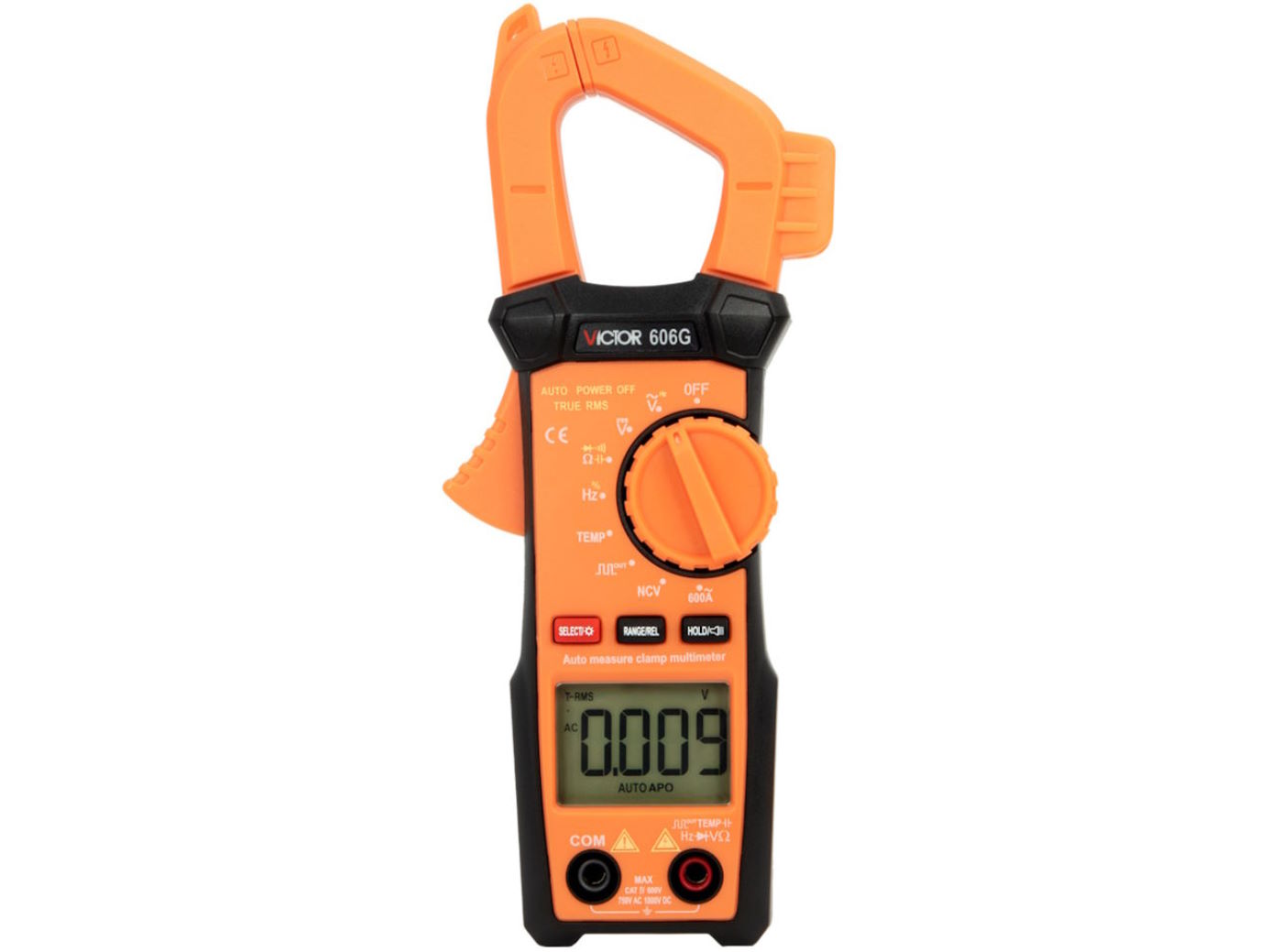 Ampe kìm kĩ thuật số Victor 606G (1000VDC, 750VAC, 600ACA)