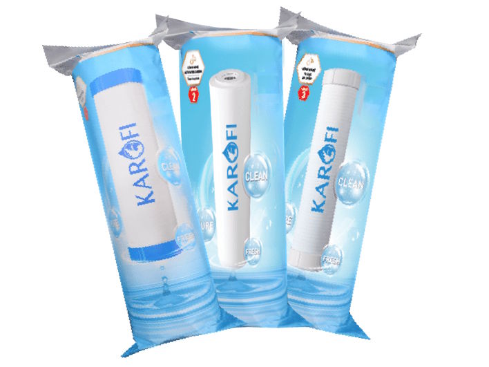 Bộ 3 lõi lọc thô Karofi Smax Duo 1, 2, 3
