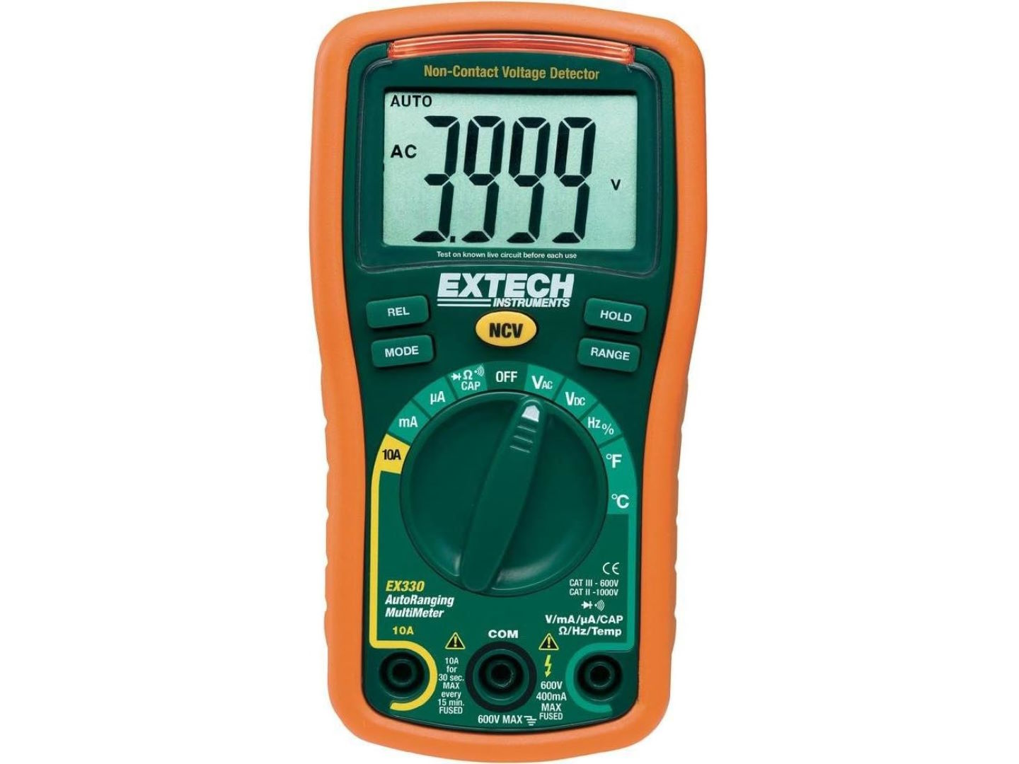 Đồng hồ vạn năng + dò điện áp Extech EX330