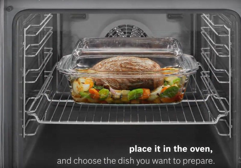 AutoPilot 8 – Tự động nấu thông minh như đầu bếp chuyên nghiệp Lò vi sóng Bosch FEL053MS1M Serie 2