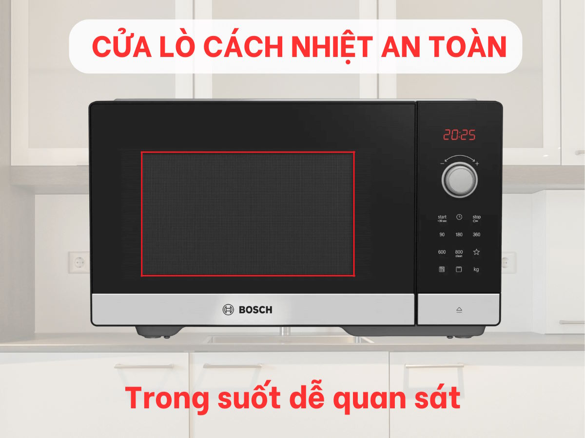 Chất liệu cao cấp, bền đẹp theo thời gian Bosch FEL053MS1M