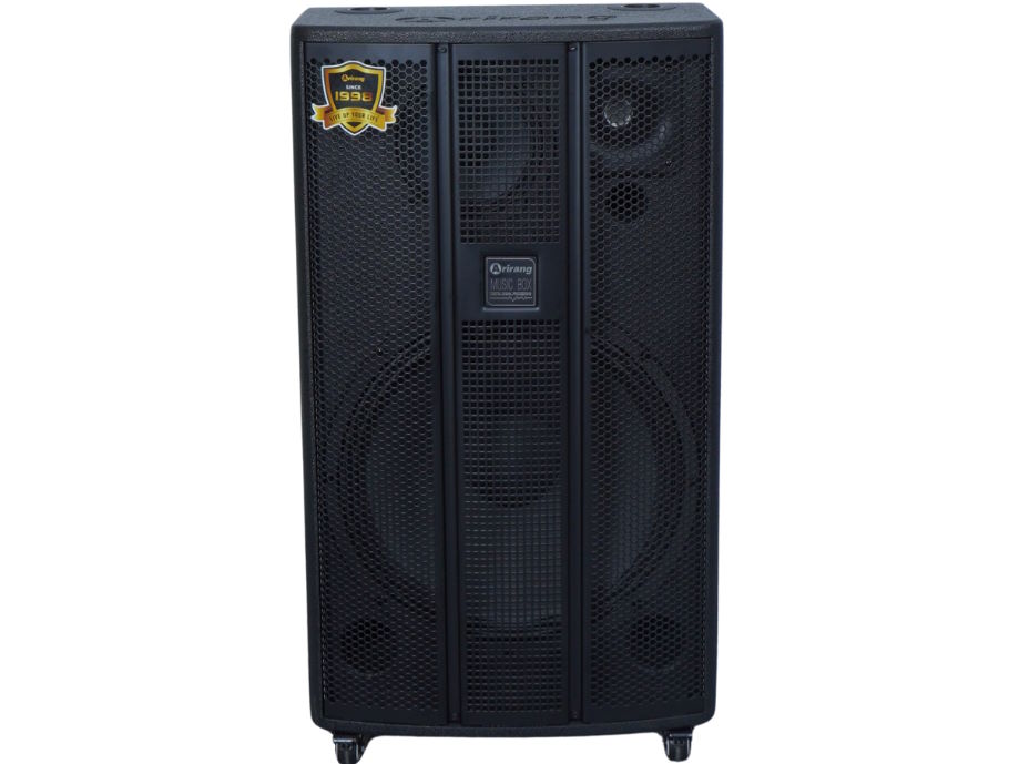 Công suất 300W RMS cùng hệ thống 3 loa 3 đường tiếng Loa kéo Arirang MK1 Max
