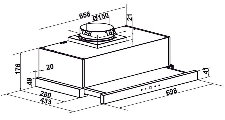Kích thước của 538.86.097 538.86.097