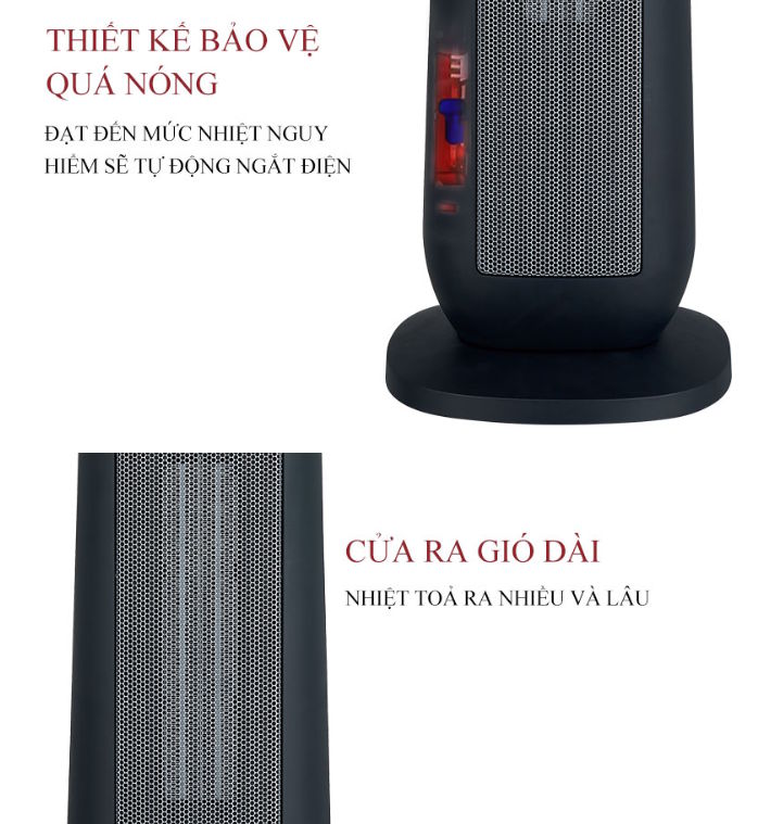 TS9446 sẽ tự ngắt khi quá nóng TS9446