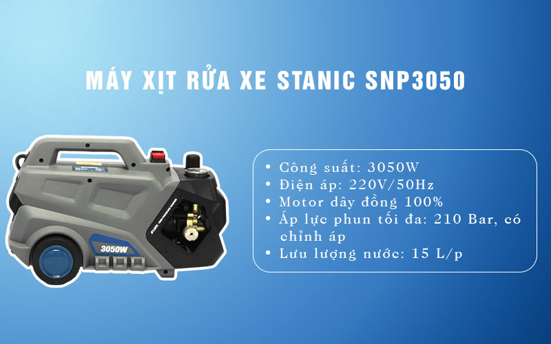 Máy xịt rửa Stanic SNP3050 Máy xịt rửa Stanic SNP3050