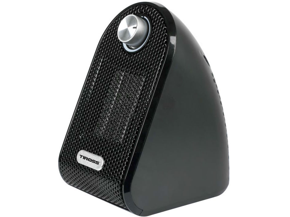 Sưởi gốm mini Tiross TS9296 màu đen Sưởi gốm Tiross TS9296