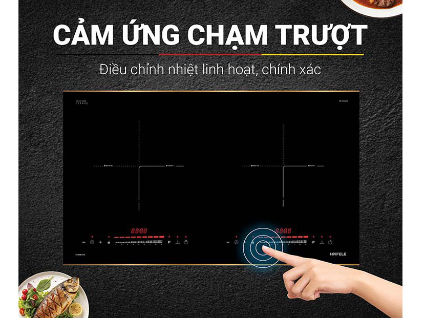 Hafele HC-I73243B 536.61.858 dùng cảm ứng trượt Hafele HC-I73243B 536.61.858