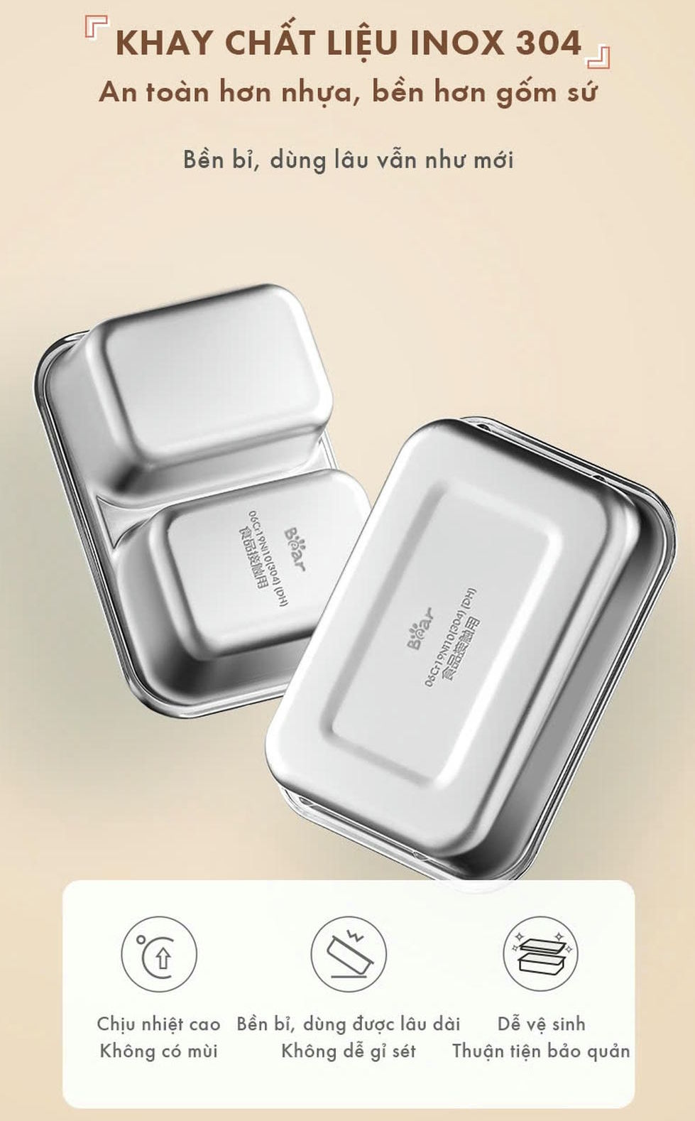 Hộp cơm điện hâm nóng cơm