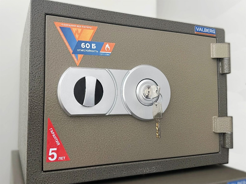 Két sắt chống cháy Valberg FRS nhỏ (khóa cơ)