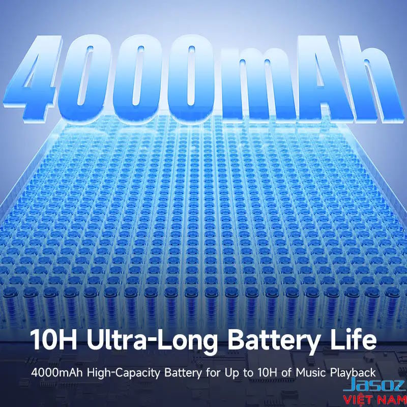 Pin Lithium dung lượng lớn – Phát nhạc cả ngày Jasoz K115 T-K162