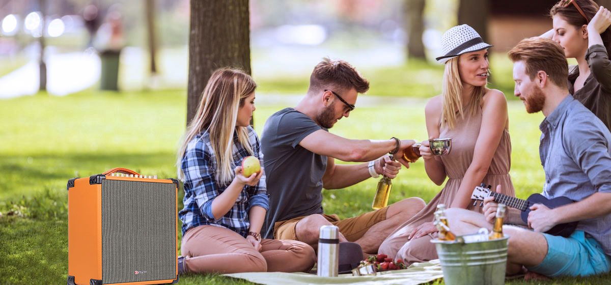 Thời lượng pin ấn tượng – Tự do tận hưởng âm nhạc Loa karaoke Sumico MSP10A