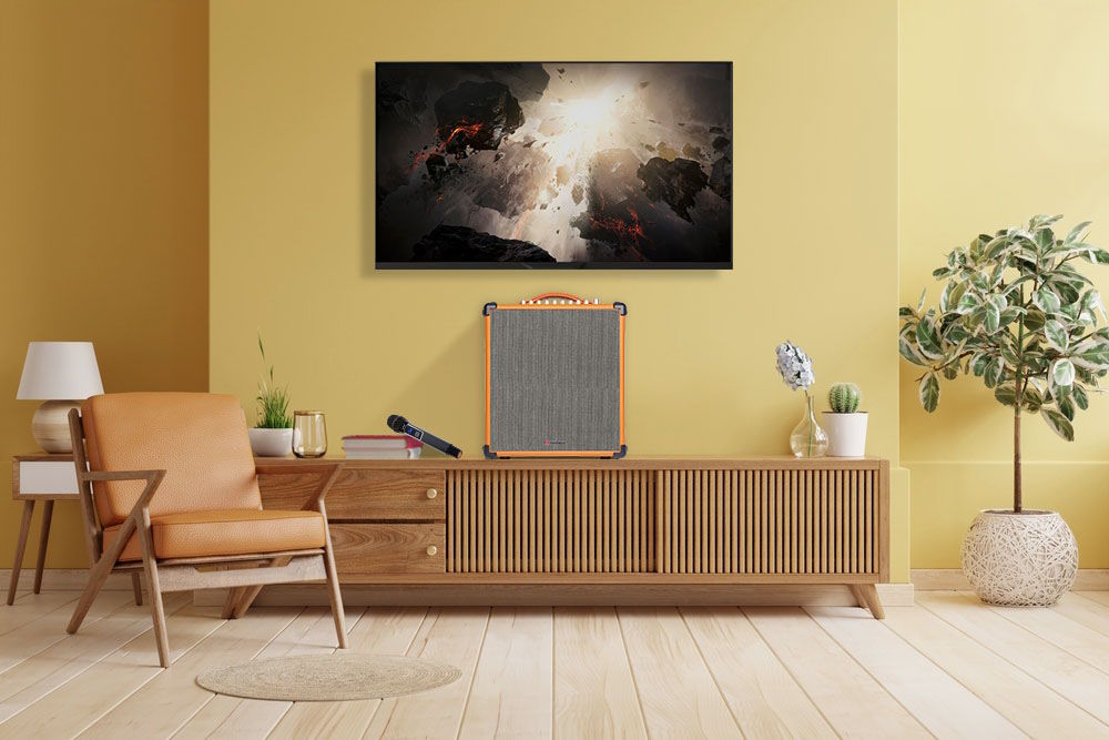 Âm thanh mạnh mẽ – Trải nghiệm giải trí sống động Loa karaoke xách tay Sumico MSP10A