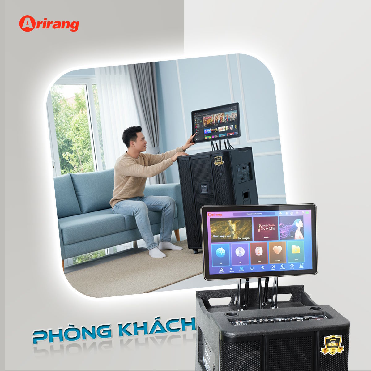 Công nghệ DSP kép – Chuẩn âm thanh chuyên nghiệp Loa kéo Arirang MK5S