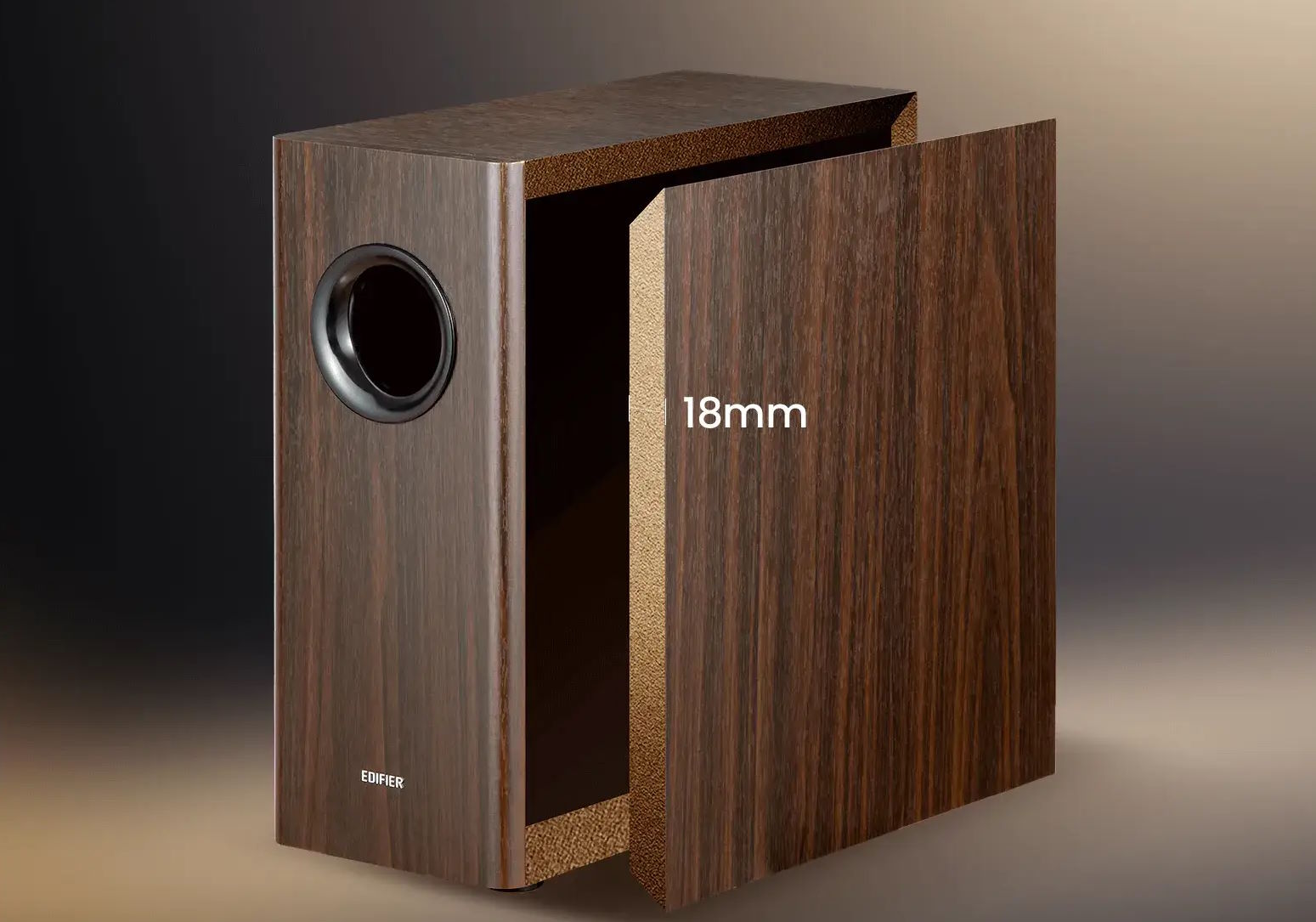 Thiết kế giảm nhiễu, âm thanh sạch sẽ Edifier T5S