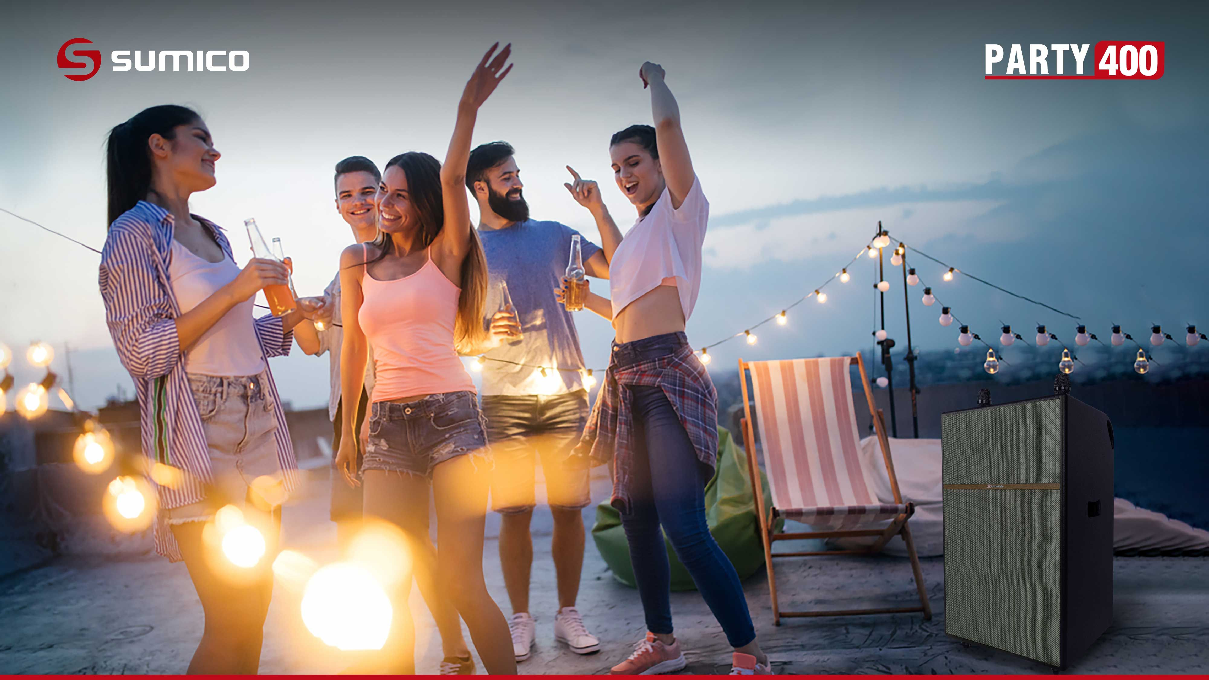 Tùy chỉnh âm thanh linh hoạt với DSP chuyên nghiệp Loa kéo karaoke Sumico