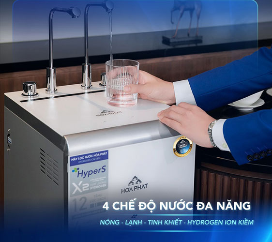 Hòa Phát HyperS HPA885 có 4 chế độ lấy nước