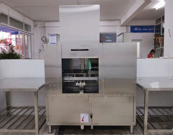 Máy rửa bát Dolphin băng chuyền DRC-1E Máy rửa bát Dolphin băng chuyền DRC-1E