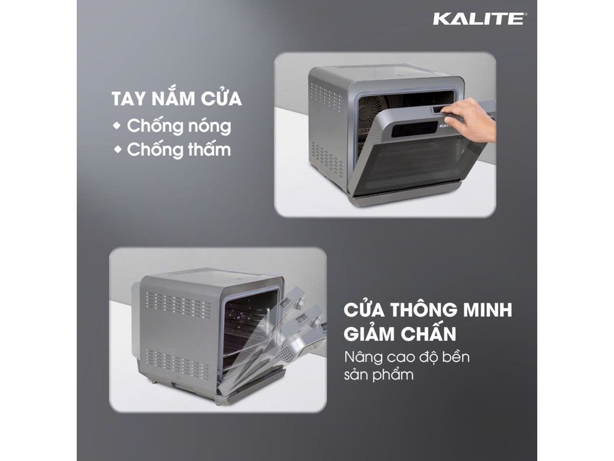 Steam ULTRA 360 có cửa giảm chấn Steam ULTRA 360