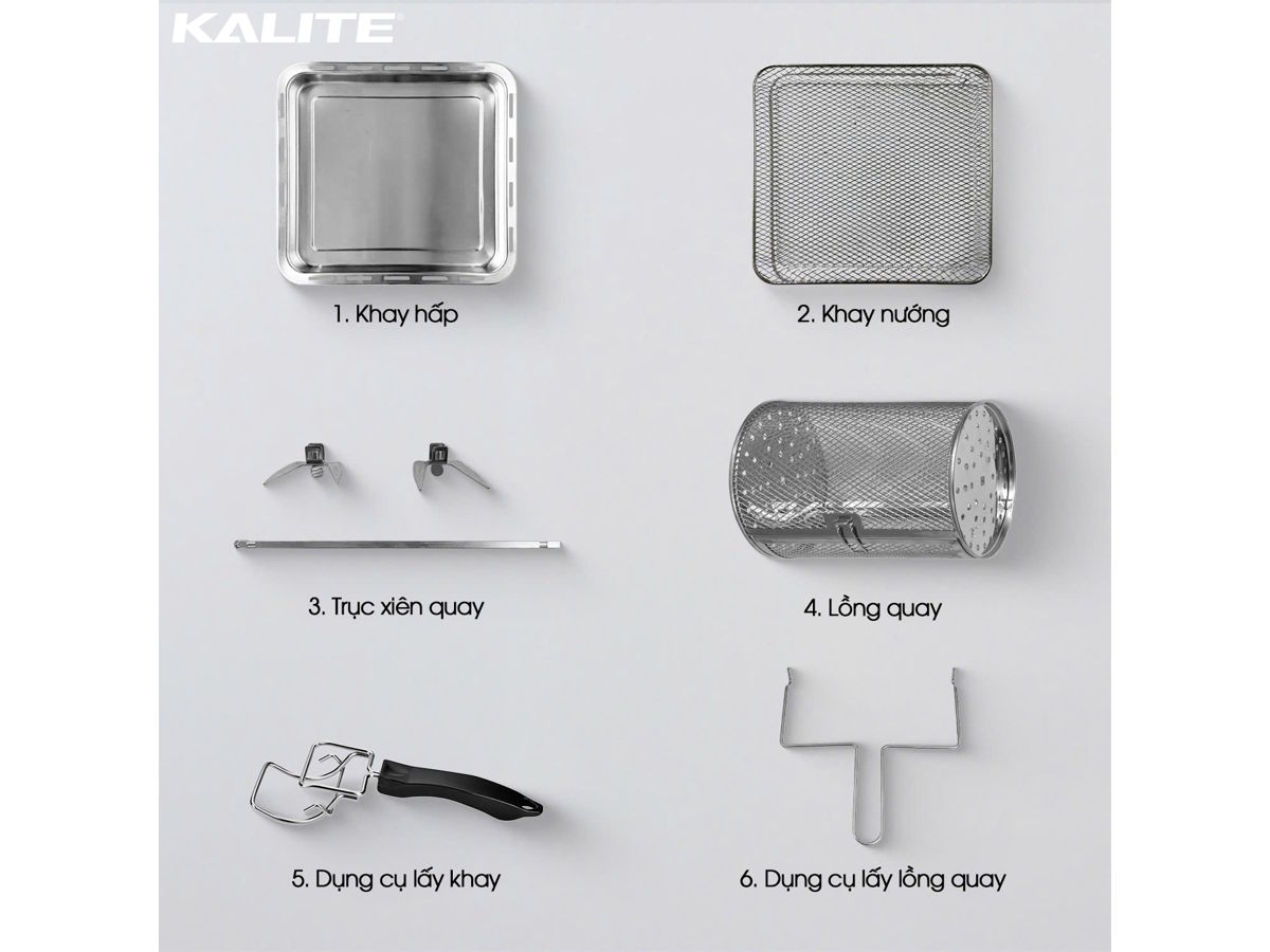 Phụ kiện của nồi chiên Steam ULTRA 360 Nồi chiên Steam ULTRA 360