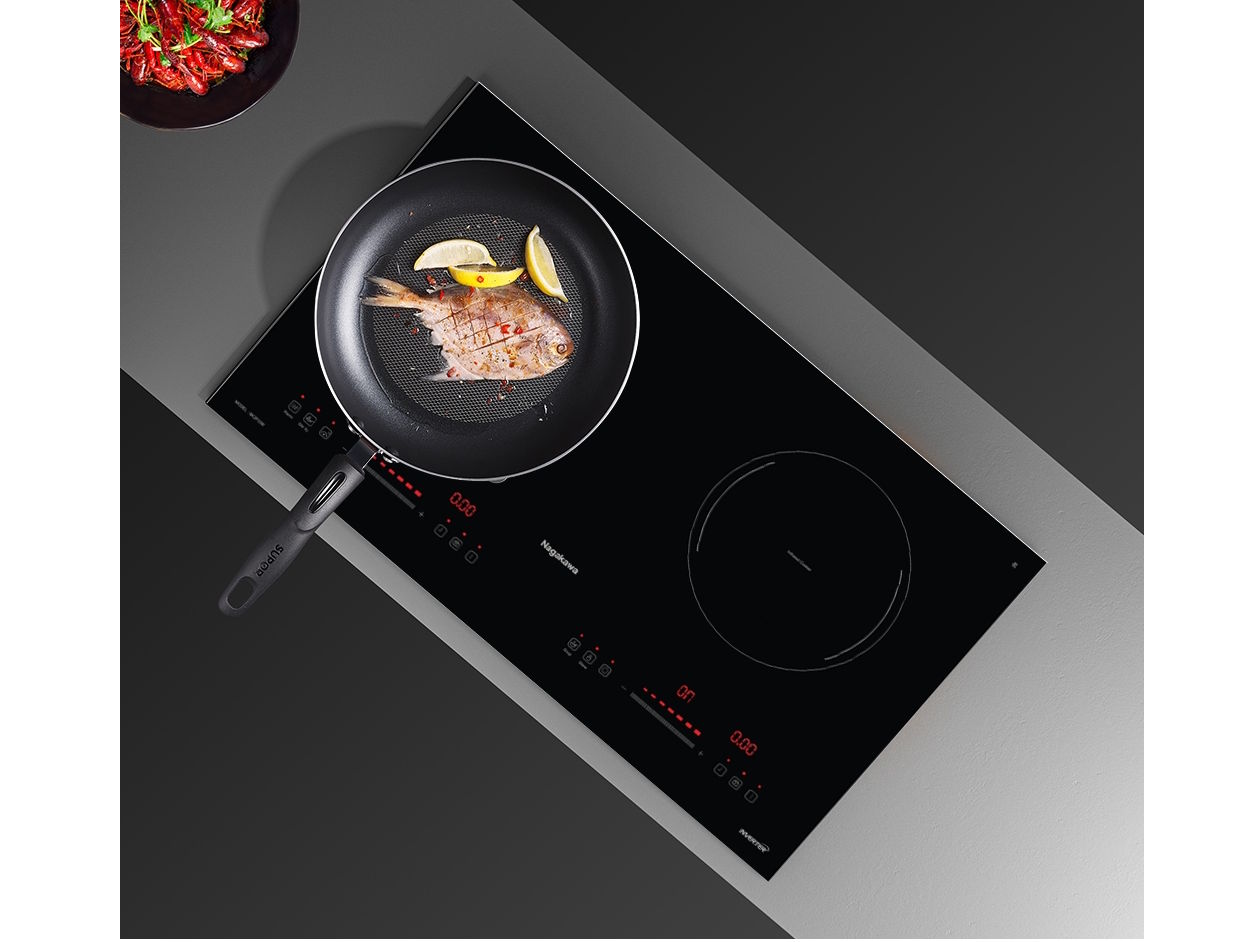 Bếp điện từ có 2 vùng nấu Bếp điện từ đôi