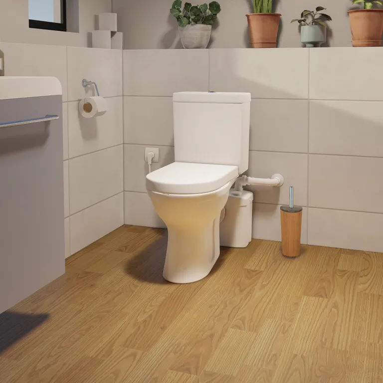 Thiết kế nhỏ gọn, lắp đặt dễ dàng Máy bơm nghiền SFA Sanitop