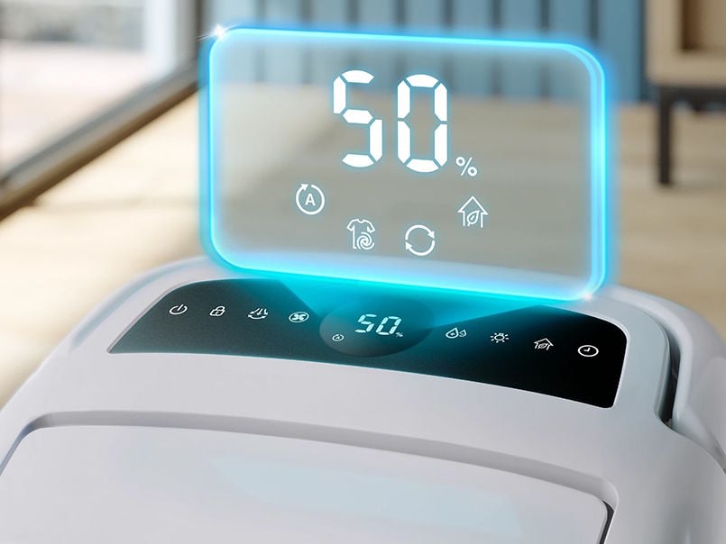 Máy hút ẩm gia đình có remote dễ cài đặt độ ẩm Máy hút ẩm gia đình