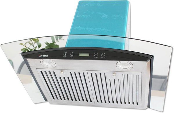 máy hút mùi D’MESTIK TL4270 DMK có bảng điều khiển dễ thao tác