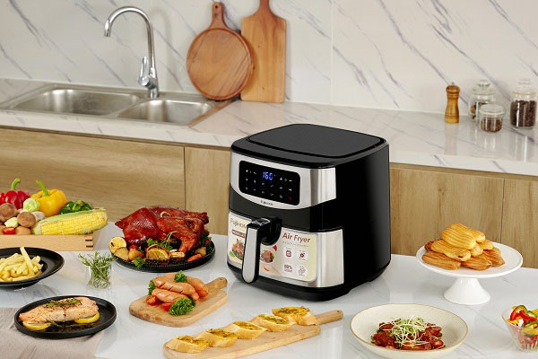 nồi chiên không dầu FujiHome A7D có kiểu dáng hiện đại, sang trọng nồi chiên không dầu FujiHome A7D có kiểu dáng hiện đại, sang trọng