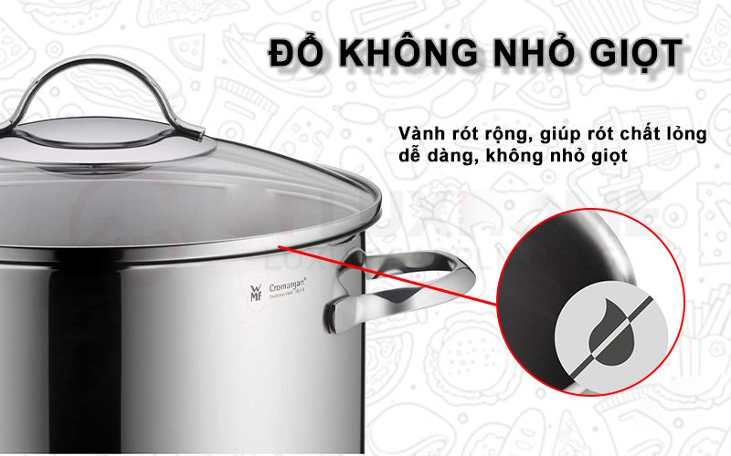 0722246380 có vành rót rộng, dễ đổ canh ra bát 0722246380