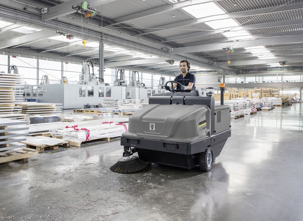 Xe quét rác Karcher KM 120/250 R Bp Classic (1.186-002.0)