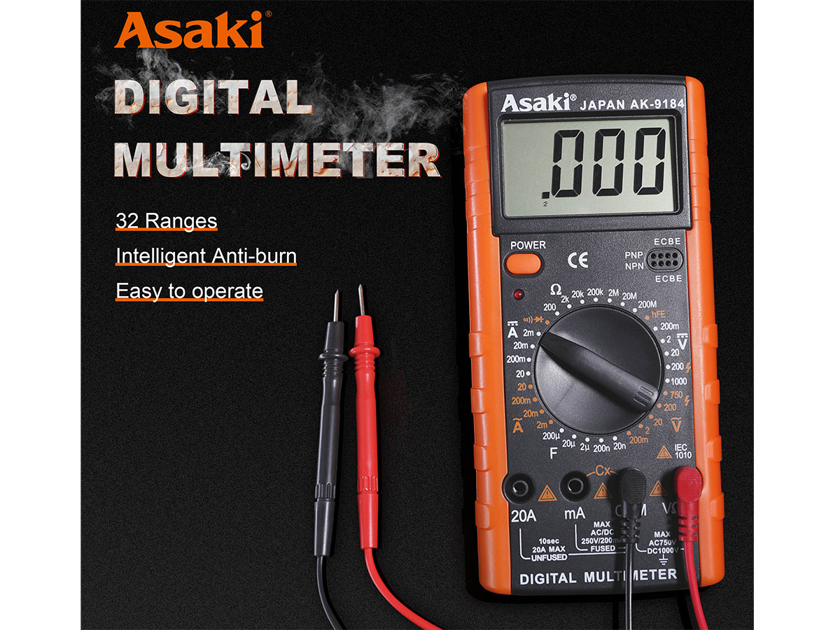 Đồng hồ vạn năng Asaki  