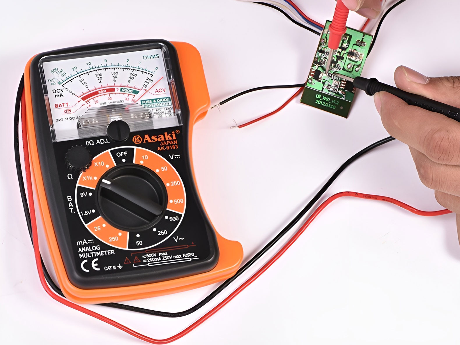 Đồng hồ vạn năng Asaki AK-9183