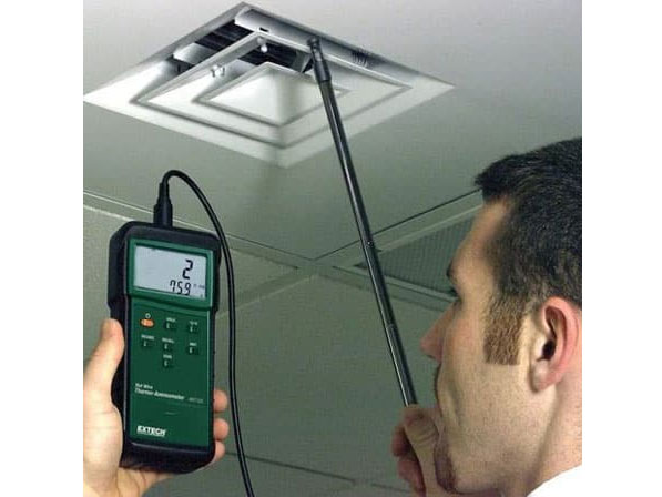 Máy đo tốc độ gió, nhiệt độ gió Extech 407123