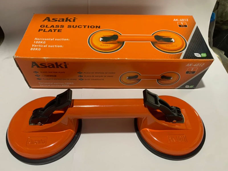 Tay cầm hít kính 2 chấu Asaki AK-4012