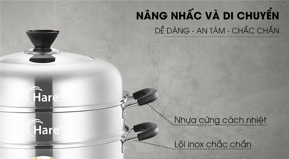 Bộ nồi hấp Hare HR-SP300
