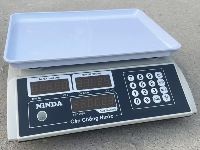 Cân điện tử tính tiền Ninda SN968 Cân điện tử tính tiền