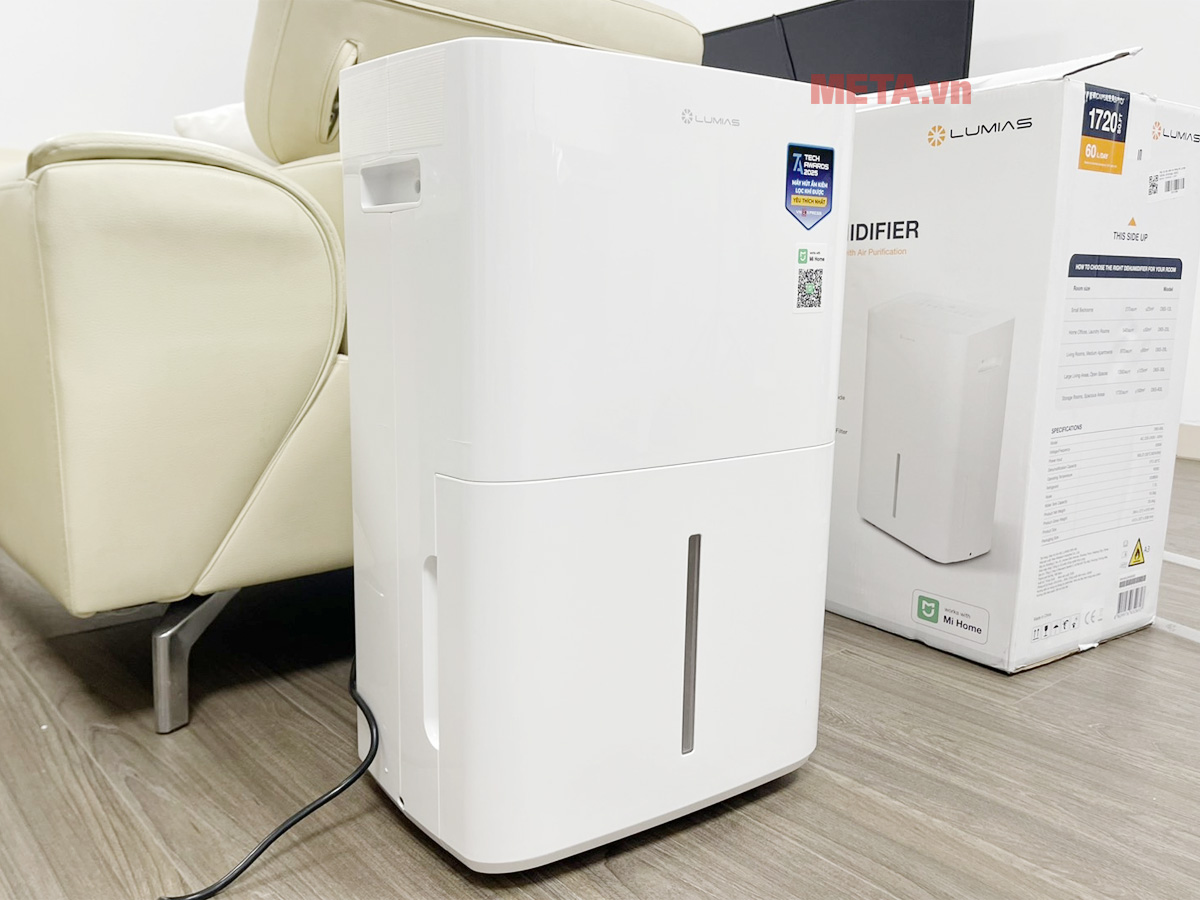 Máy hút ẩm lọc không khí Lumias D6S-60L