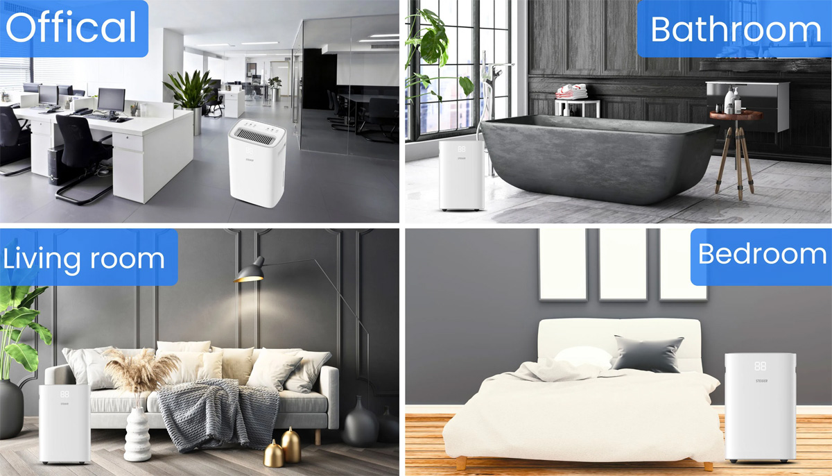 Máy hút ẩm Steiger STG-820DW