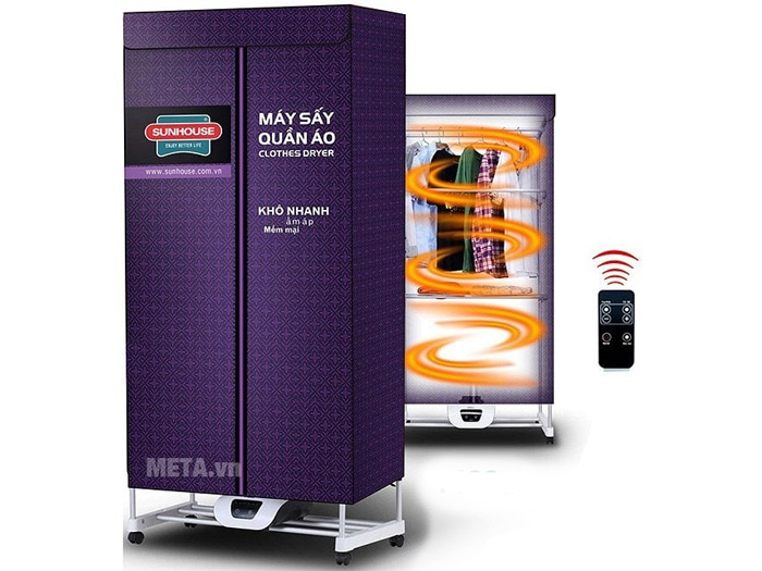Máy sấy quần áo Sunhouse SHD2707 1500w