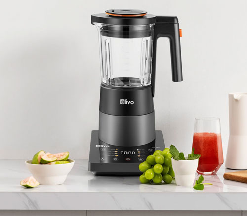 máy làm sữa hạt Olivo X24 Pro có kiểu dáng hiện đại, sang trọng