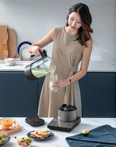 Máy làm sữa hạt Olivo X24 Pro này sở hữu dung tích 1,75 lít