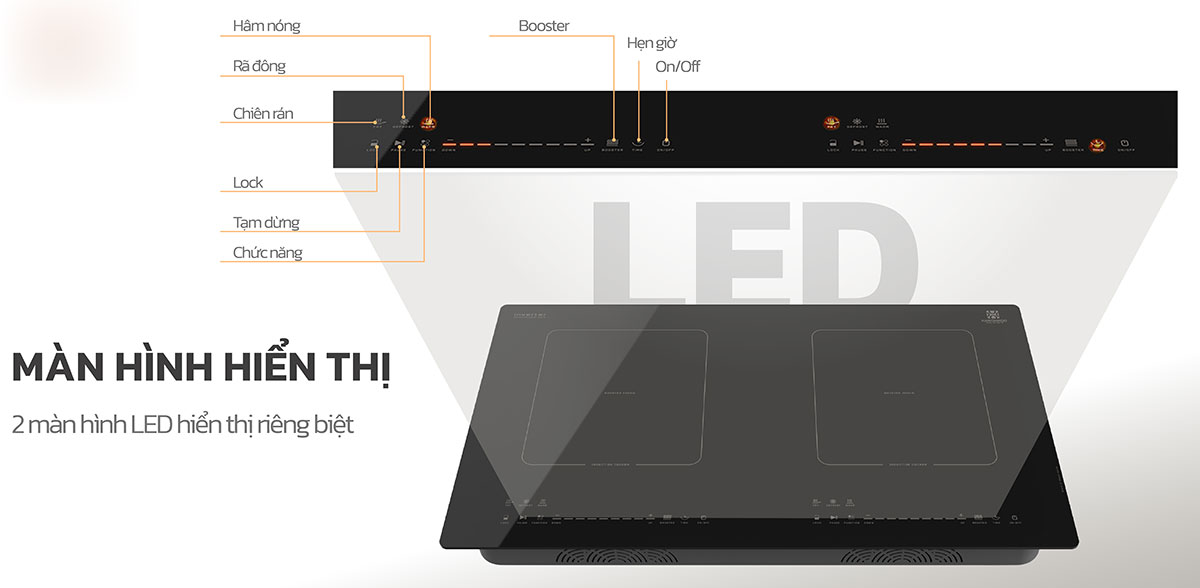 Bếp từ đôi inverter Hawonkoo CEH-269