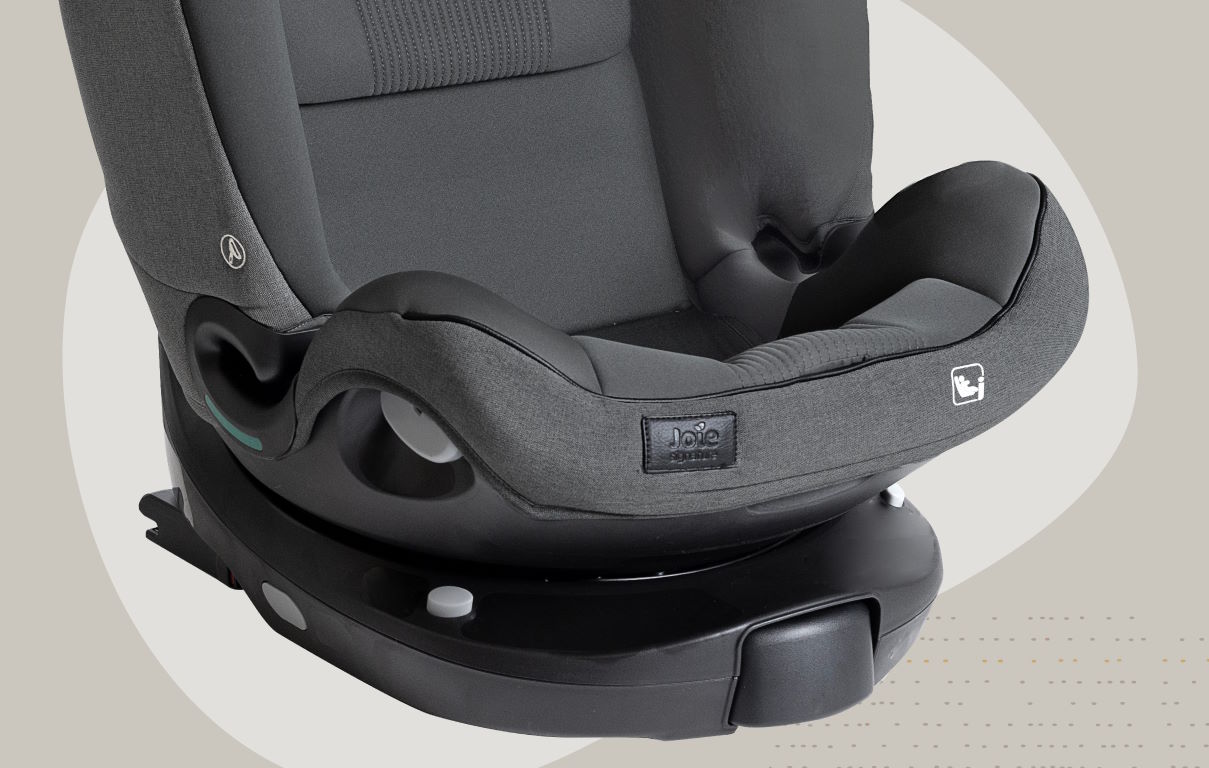 Chất liệu vải thượng hạng – Mềm mại và thoáng khí Ghế ô tô trẻ em Joie i-Spin XL Ebony