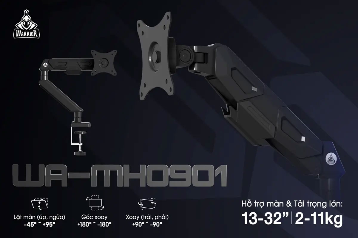 Giá treo màn hình Warrior WA-MH0901 Giá treo màn hình Warrior WA-MH0901