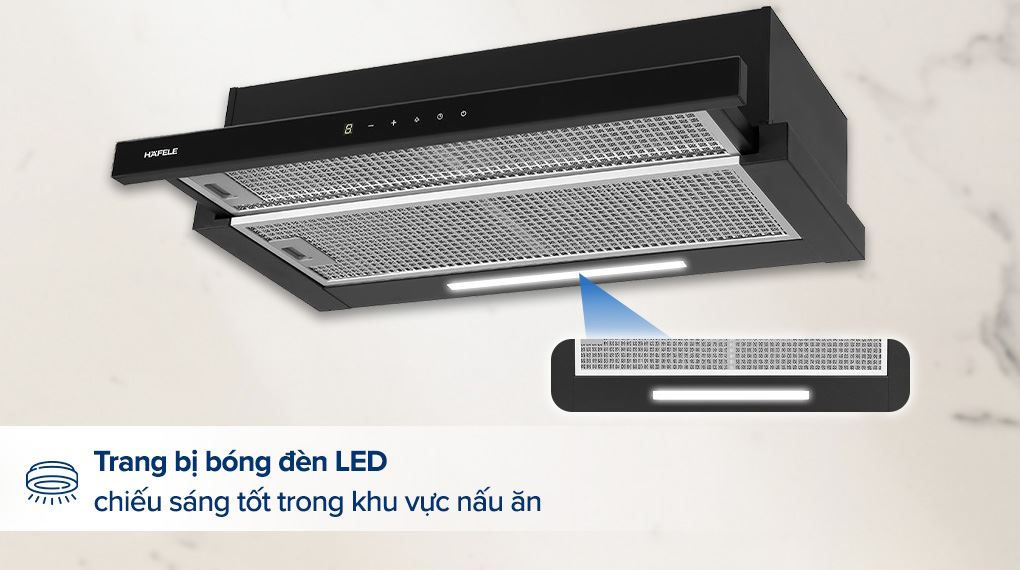 Máy hút mùi âm tủ Hafele